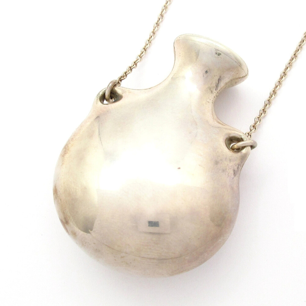 Tiffany&Co. Bottle Open Pendant Silver #338339T97B